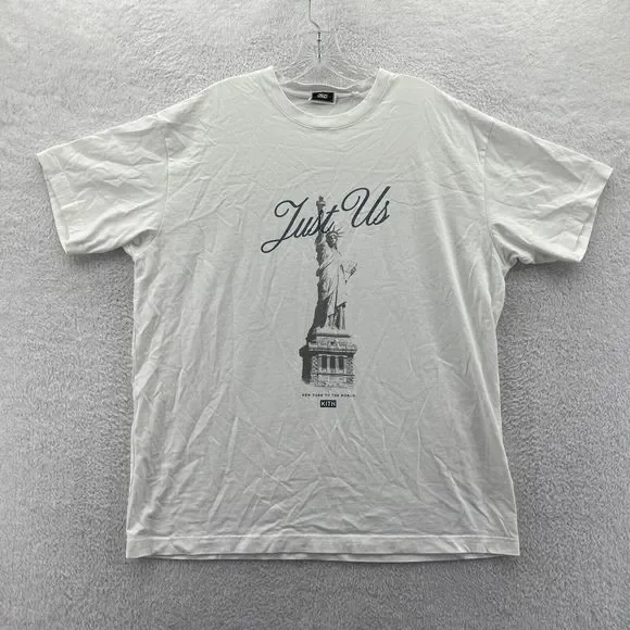 KITH Just Us Statue of Liberty Tシャツ Kith | Shirts | Kith Shirt Large Mens White Just Us Statue